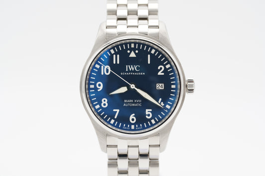 IWC Pilot Mark XVIII Le Petit Price IW327014 Blau 2018