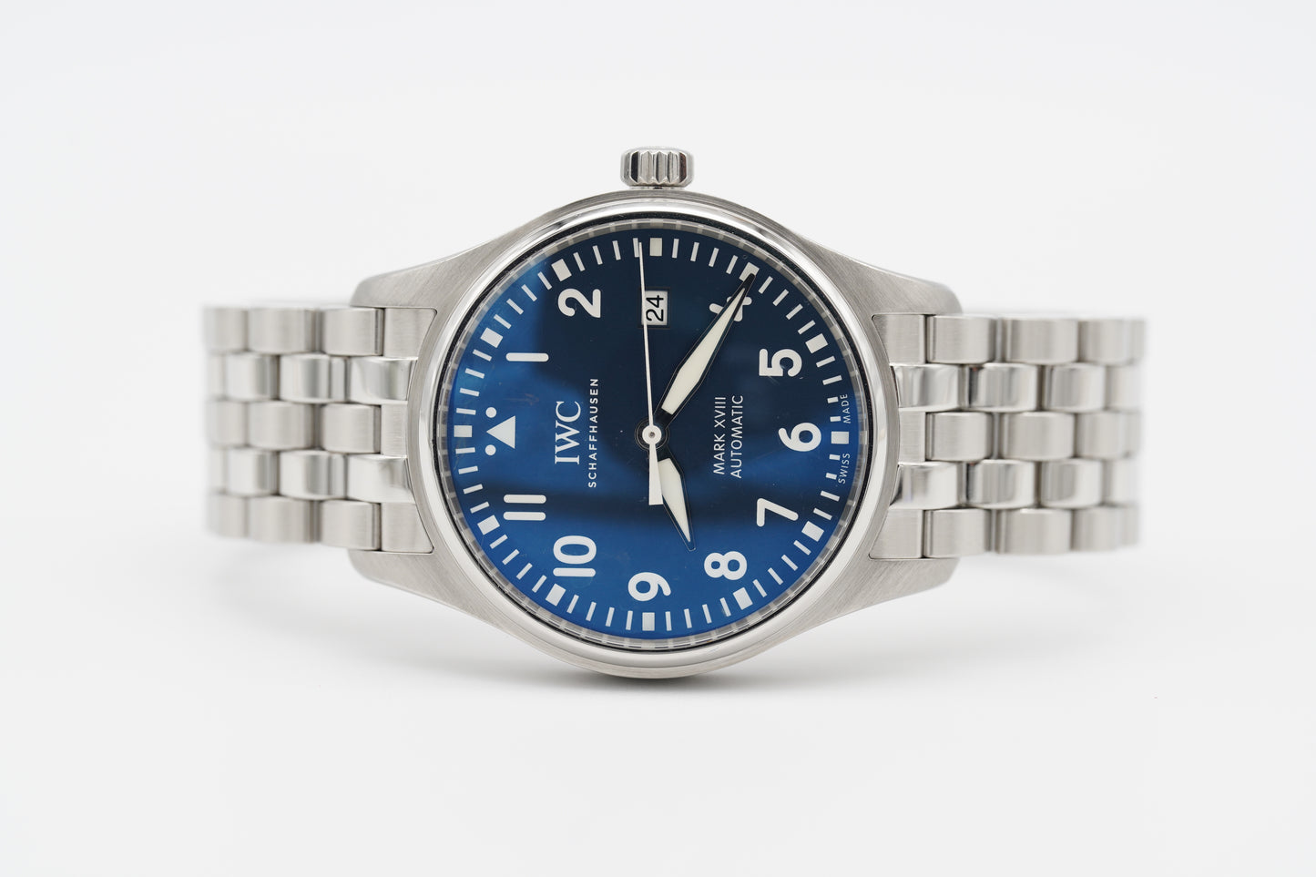 IWC Pilot Mark XVIII Le Petit Price IW327014 Blau 2018