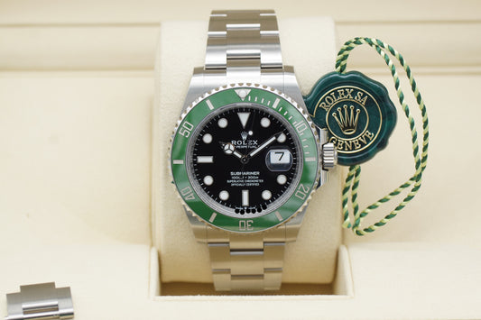 Rolex Submariner Date Starbucks 126610LV Grün Full-Set 2024 DE