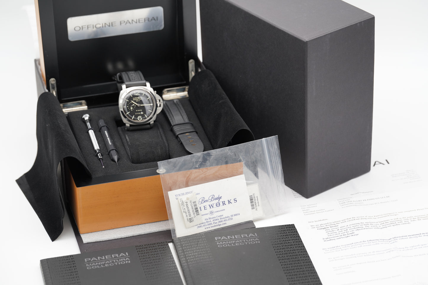 Panerai Luminor 1950 8 Days GMT PAM00233 Full-Set 2007 Service 2026