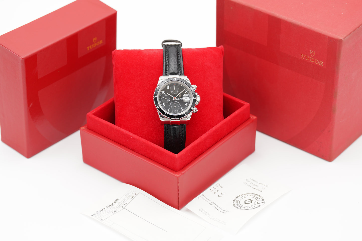 Tudor Prince Date 79270P Chronoghraph Box 1998