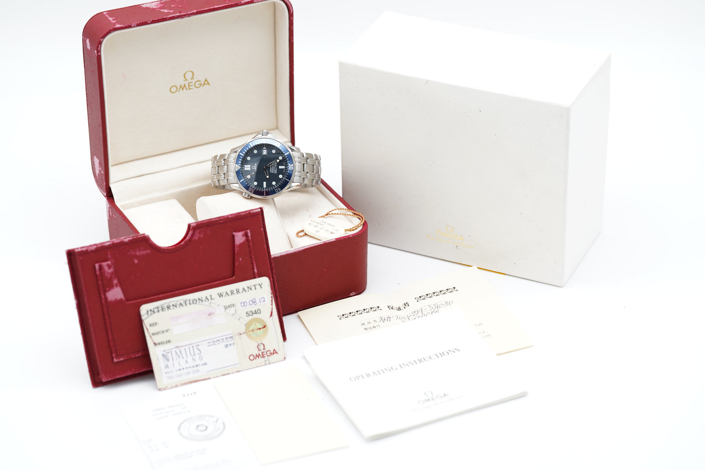 Omega Seamaster Diver 300M 2531.80 Automatik Full-Set 2000