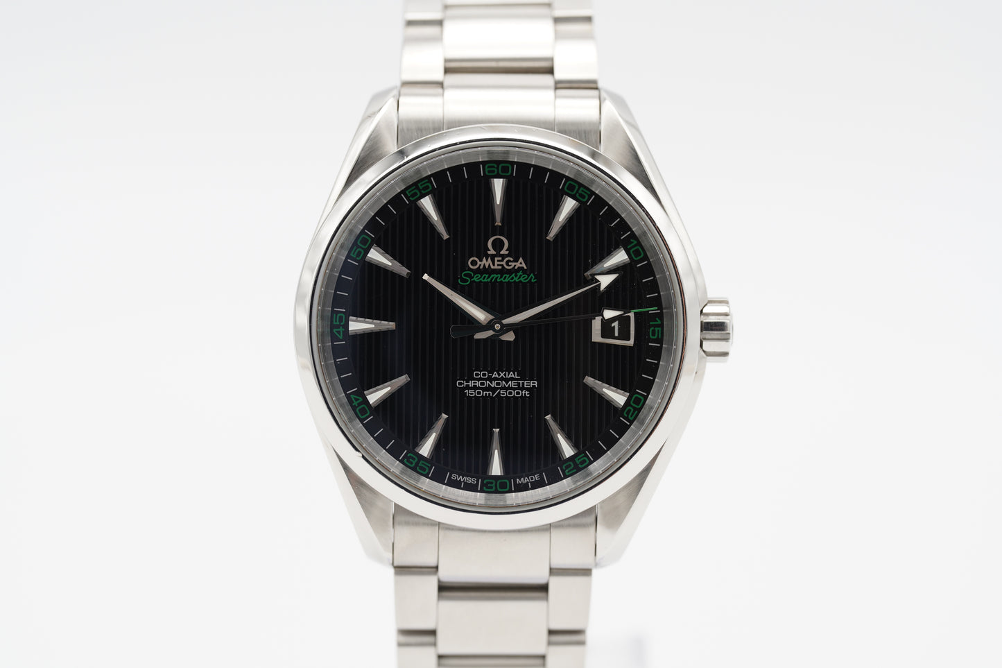 Omega Seamaster Aqua Terra 231.10.42.21.01.001 Schwarz/Grün 2012