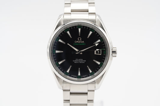 Omega Seamaster Aqua Terra 231.10.42.21.01.001 Schwarz/Grün 2012