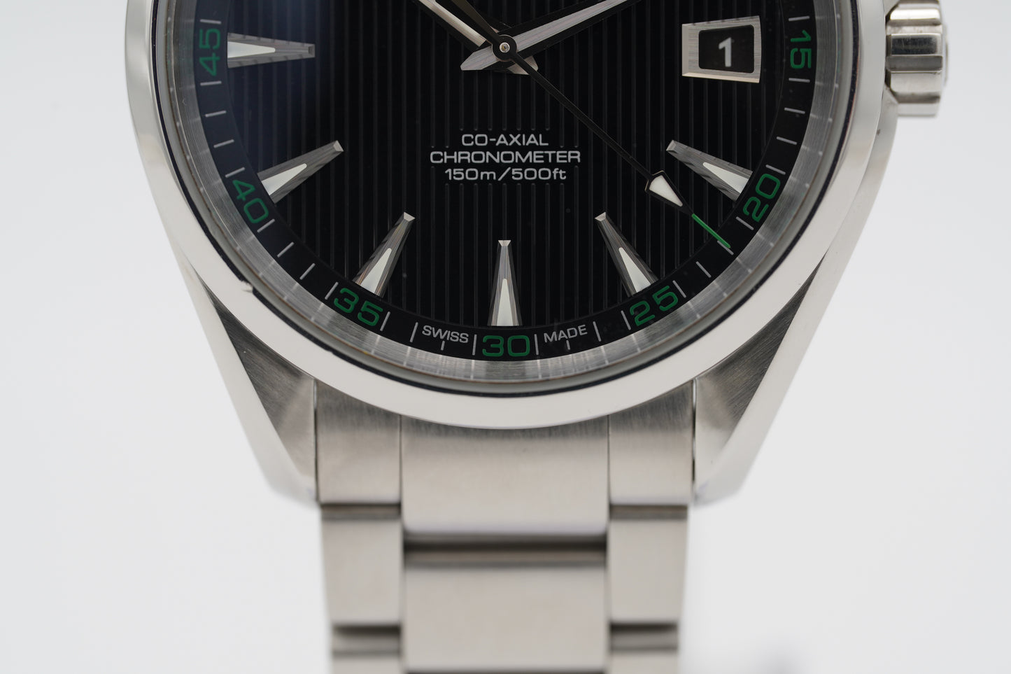 Omega Seamaster Aqua Terra 231.10.42.21.01.001 Schwarz/Grün 2012