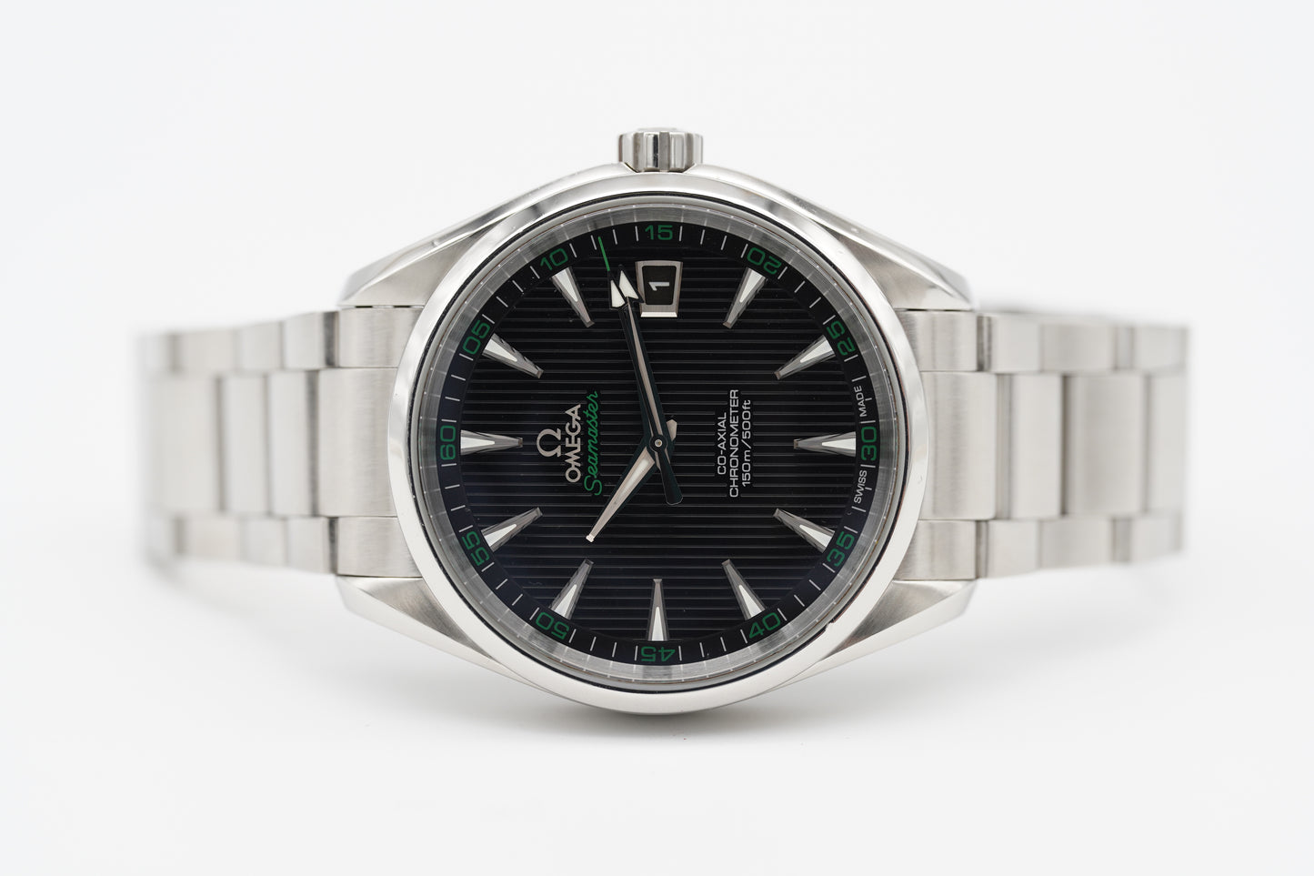 Omega Seamaster Aqua Terra 231.10.42.21.01.001 Schwarz/Grün 2012
