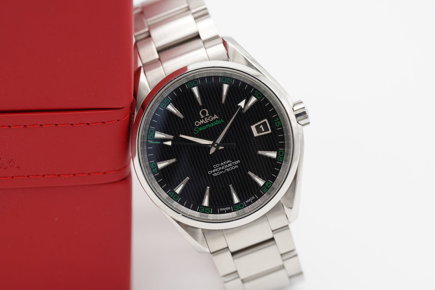 Omega Seamaster Aqua Terra 231.10.42.21.01.001 Schwarz/Grün 2012