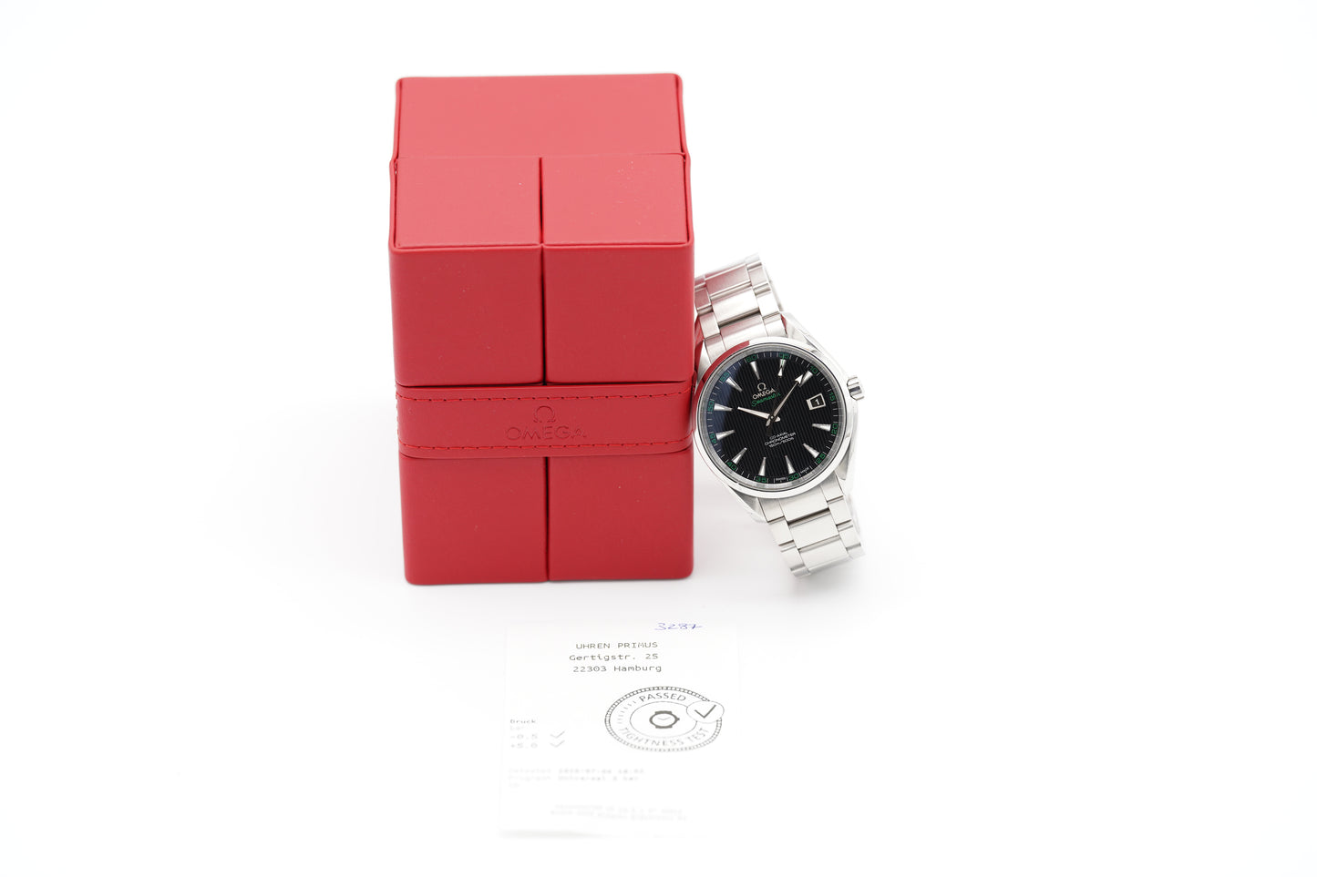 Omega Seamaster Aqua Terra 231.10.42.21.01.001 Schwarz/Grün 2012
