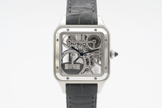 Cartier Santos Dumont Skeleton WHSA0032 Micro-Rotor Full-Set 2023