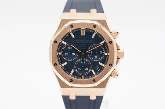 Audemars Piguet Royal Oak Chronograph 26240OR Blau Roségold 2025