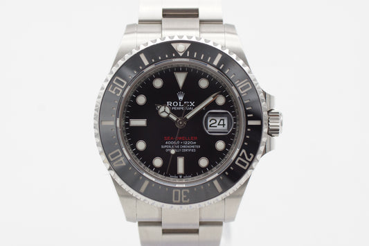 Rolex Sea-Dweller 43 Red 126600 Schwarz Full-Set 2020