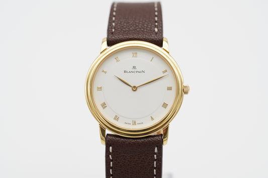 Blancpain Villeret Ultraflach 0021-1418-55 Gelbgold