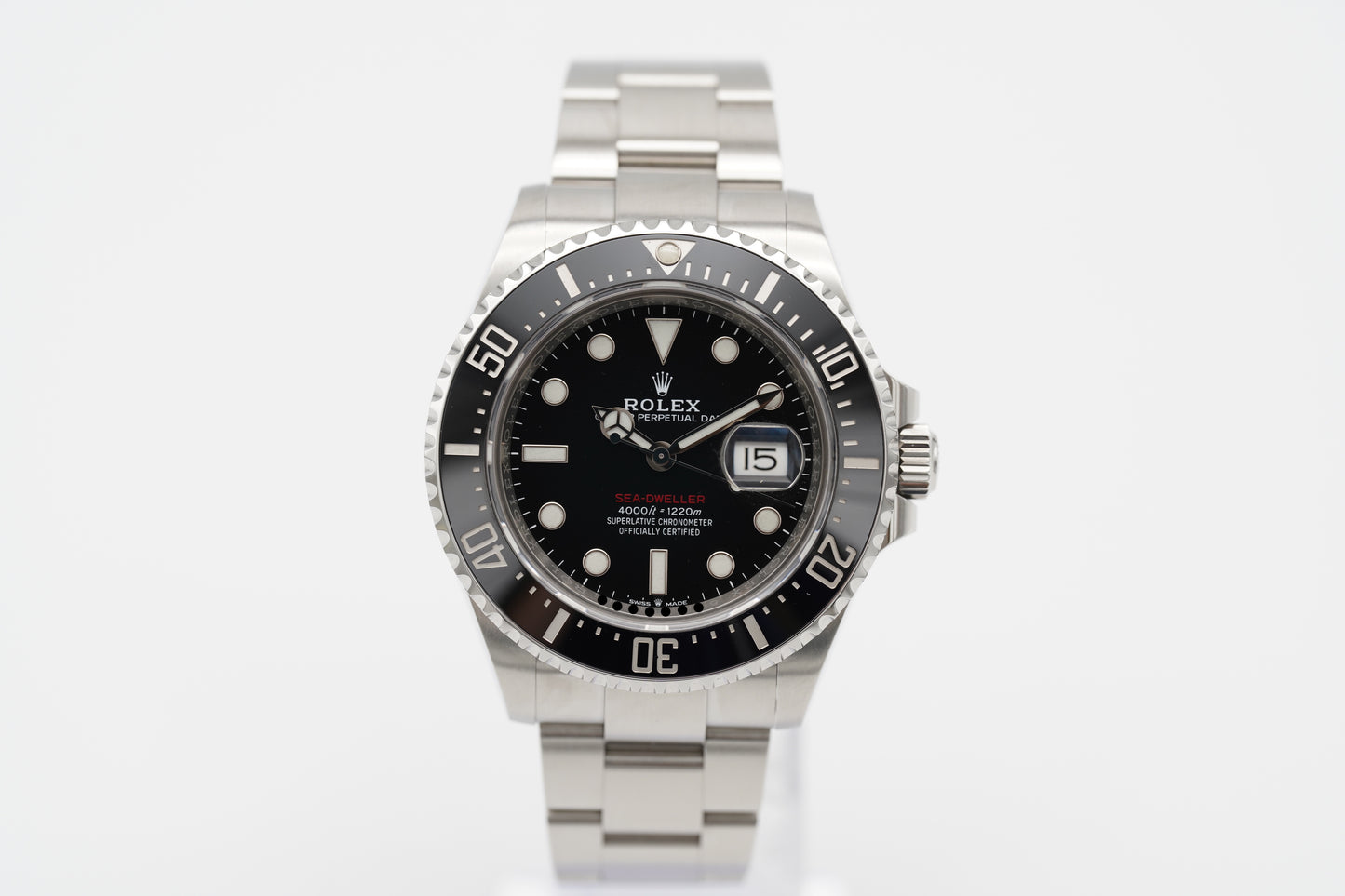 Rolex Sea-Dweller 43 Red 126600 Schwarz Full-Set 2019