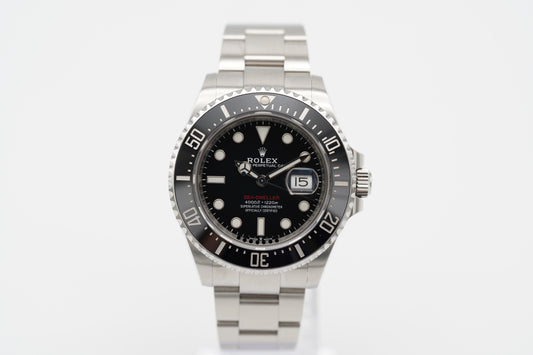 Rolex Sea-Dweller 43 Red 126600 Schwarz Full-Set 2019