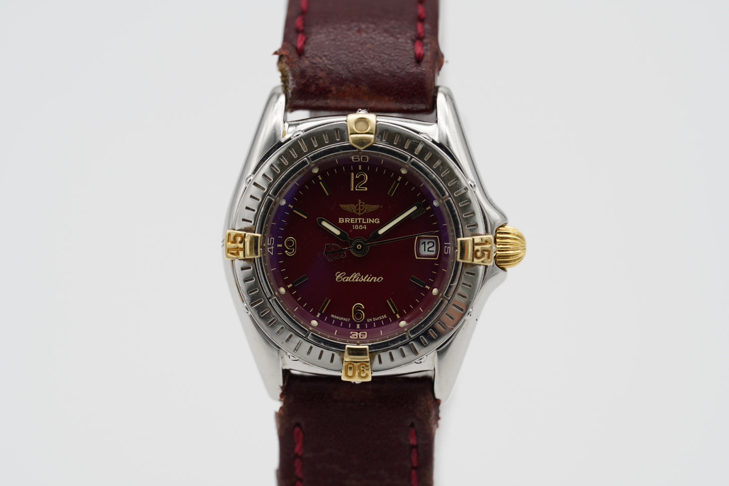 Breitling Callistino S/G Bordeaux B52045.1 28mm