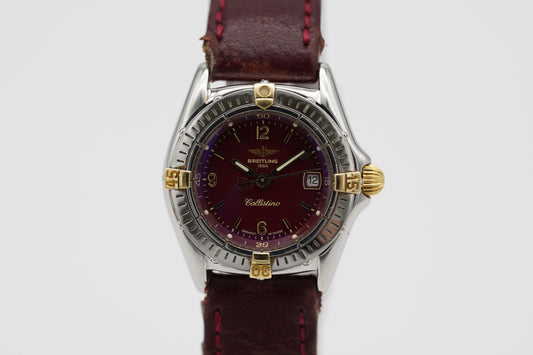 Breitling Callistino S/G Bordeaux B52045.1 28mm
