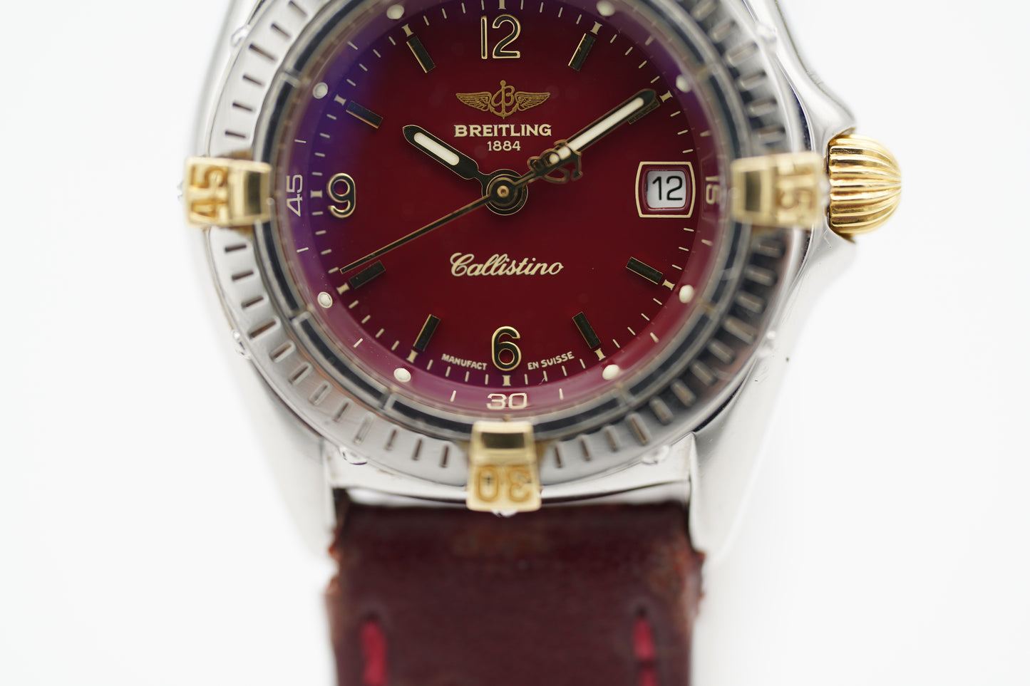 Breitling Callistino S/G Bordeaux B52045.1 28mm