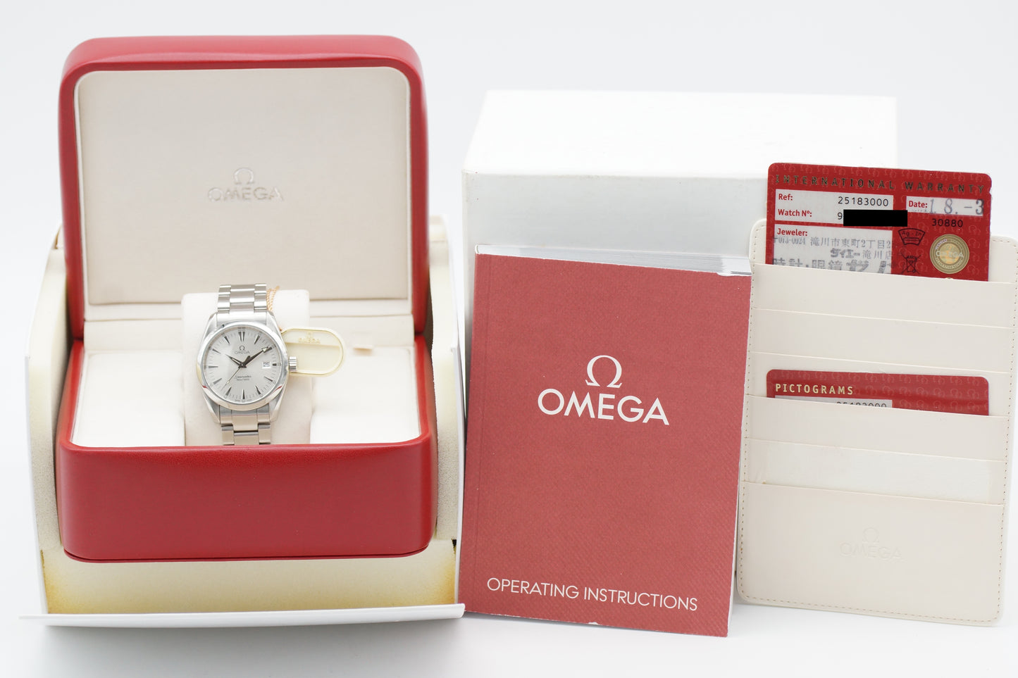 Omega Seamaster Aqua Terra 150 Silber 2518.30 2011 Full-Set