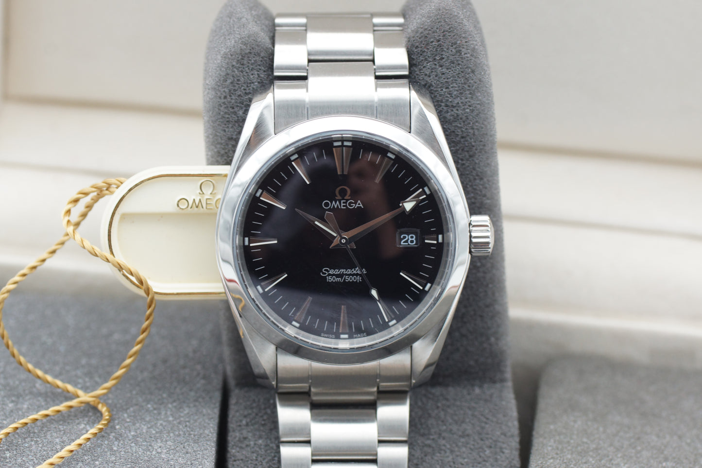 Omega Seamaster Aqua Terra 2518.50 Schwarz Box/Papiere 2006
