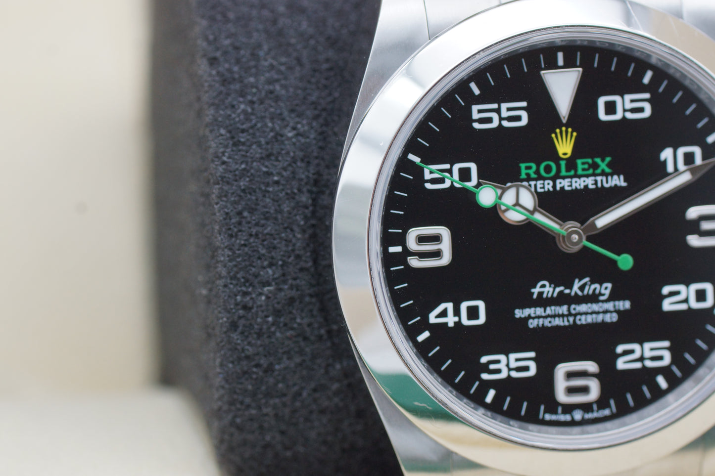 Rolex Air King 126900 Schwarz Box/Papiere 2022