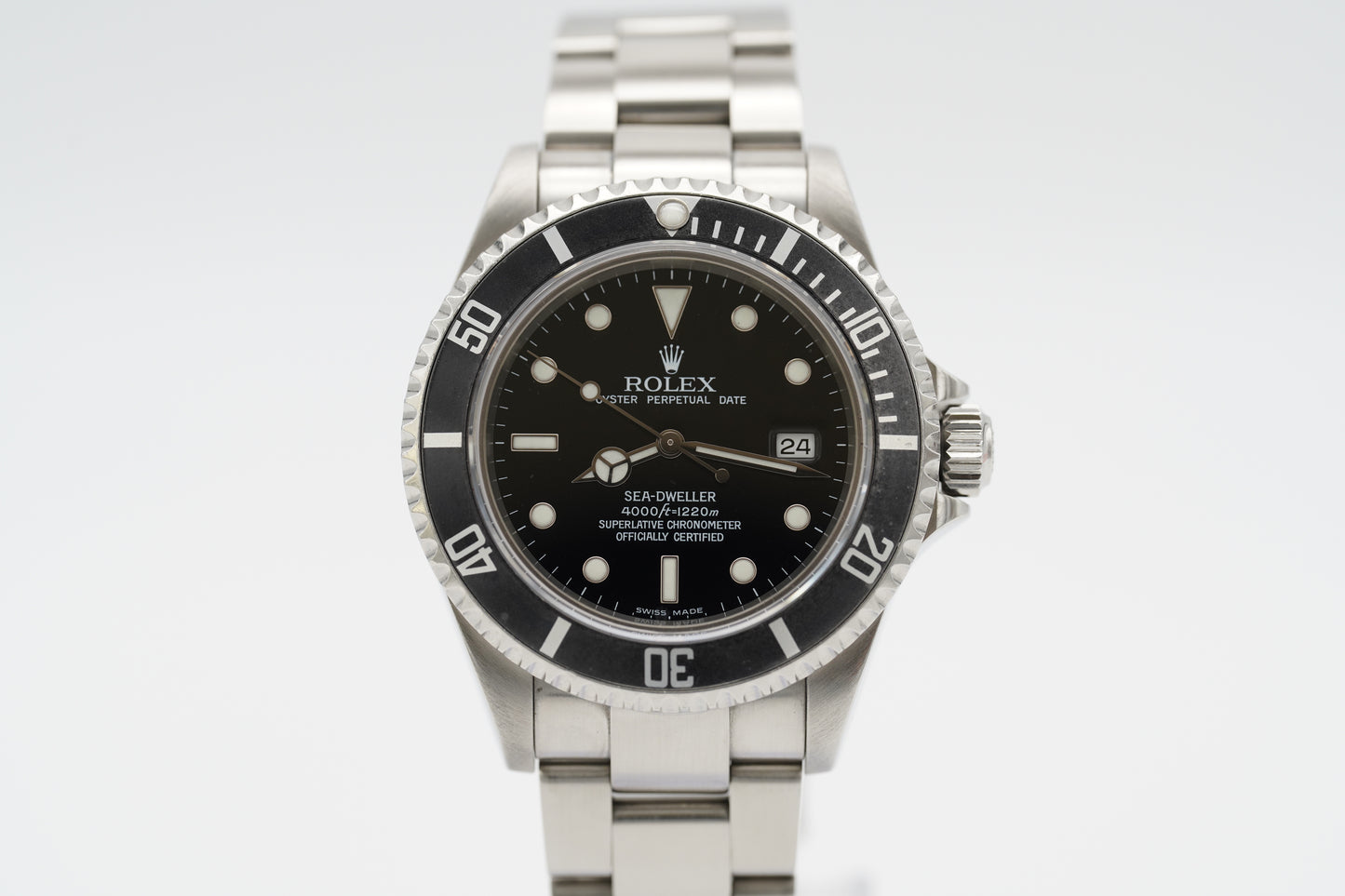 Rolex Sea-Dweller 4000 16600T 'Gunmetal' Box/Papiere 2004