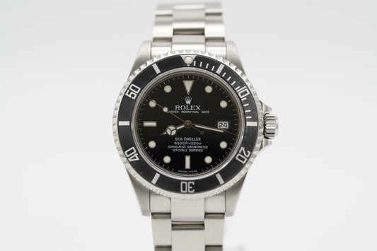 Rolex Sea-Dweller 4000 16600T 'Gunmetal' Box/Papiere 2004