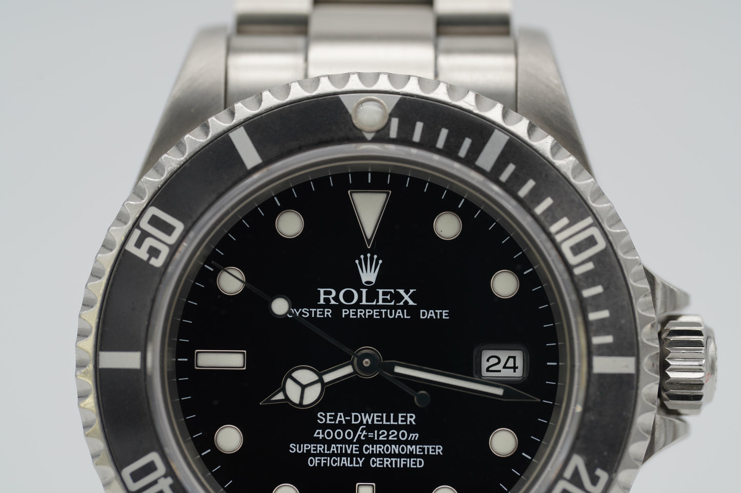 Rolex Sea-Dweller 4000 16600T 'Gunmetal' Box/Papiere 2004