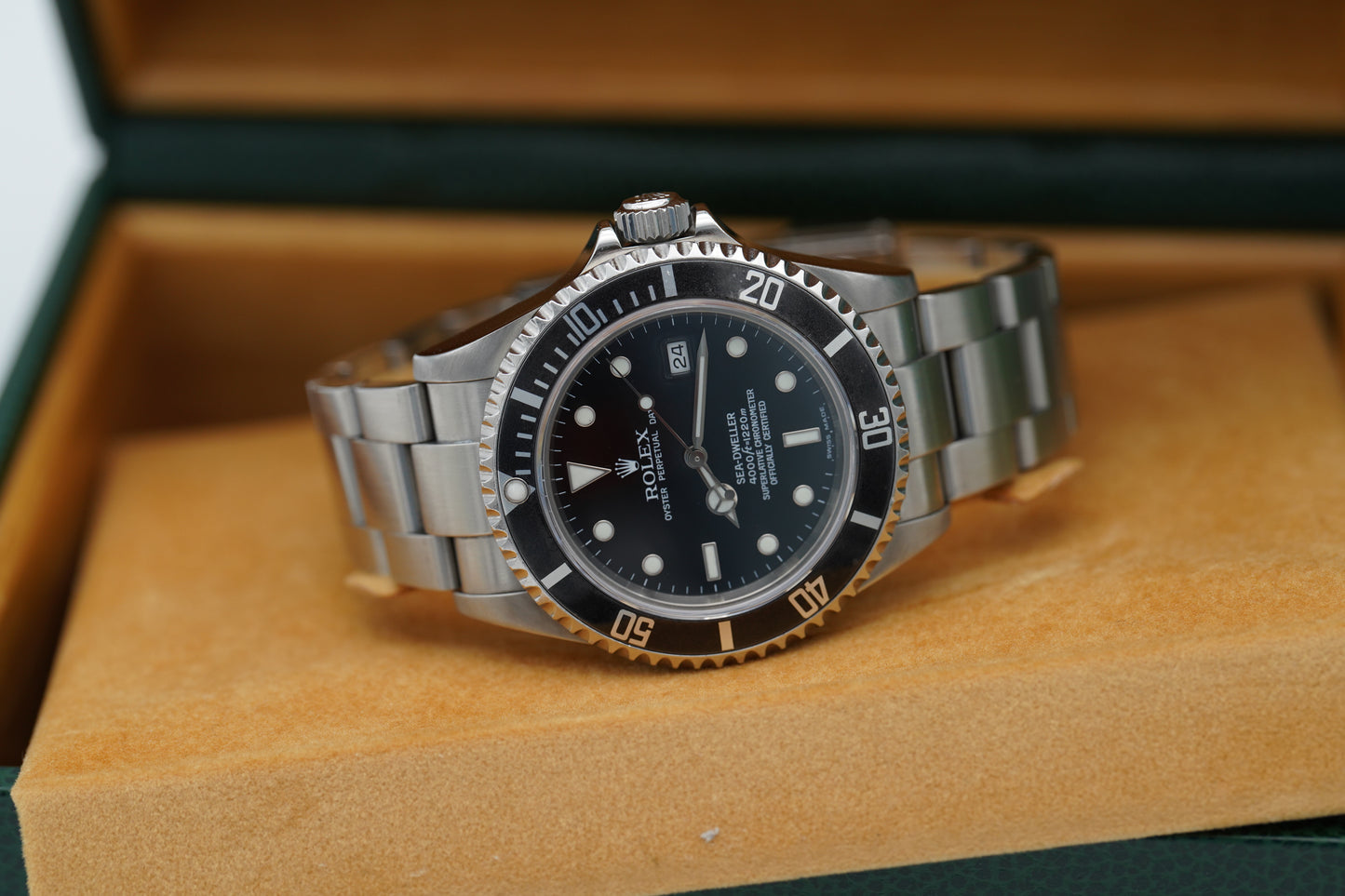 Rolex Sea-Dweller 4000 16600T 'Gunmetal' Box/Papiere 2004