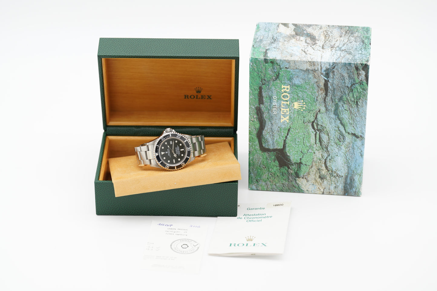 Rolex Sea-Dweller 4000 16600T 'Gunmetal' Box/Papiere 2004