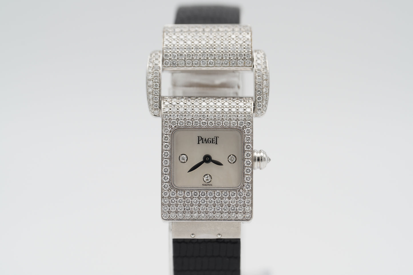 Piaget Miss Protocole Diamant 5225 Perlmutt 18k Weißgold