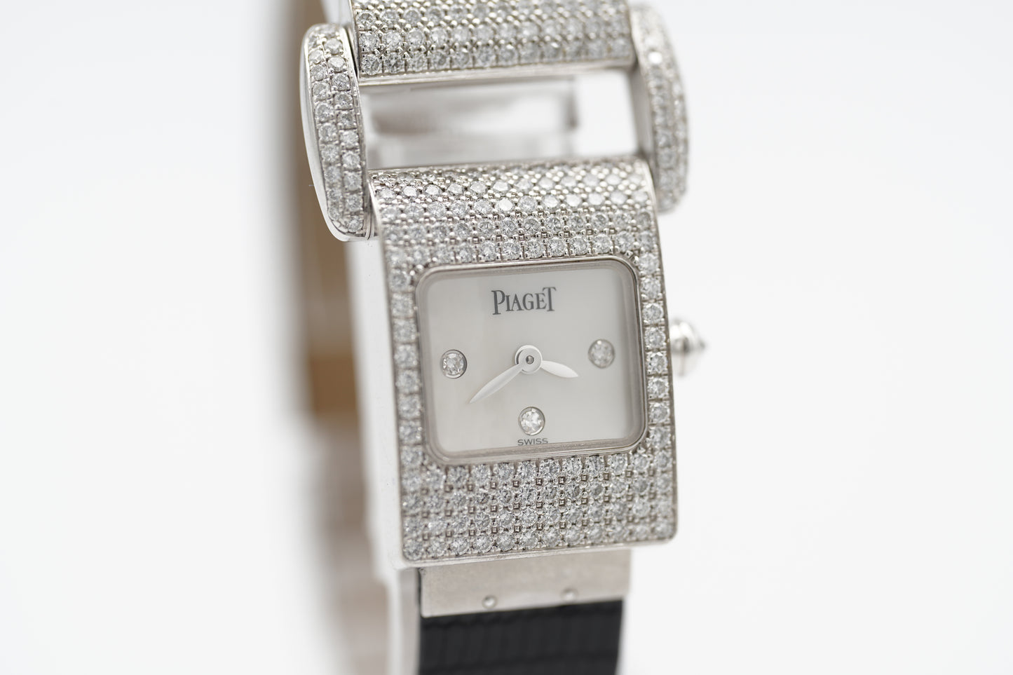 Piaget Miss Protocole Diamant 5225 Perlmutt 18k Weißgold