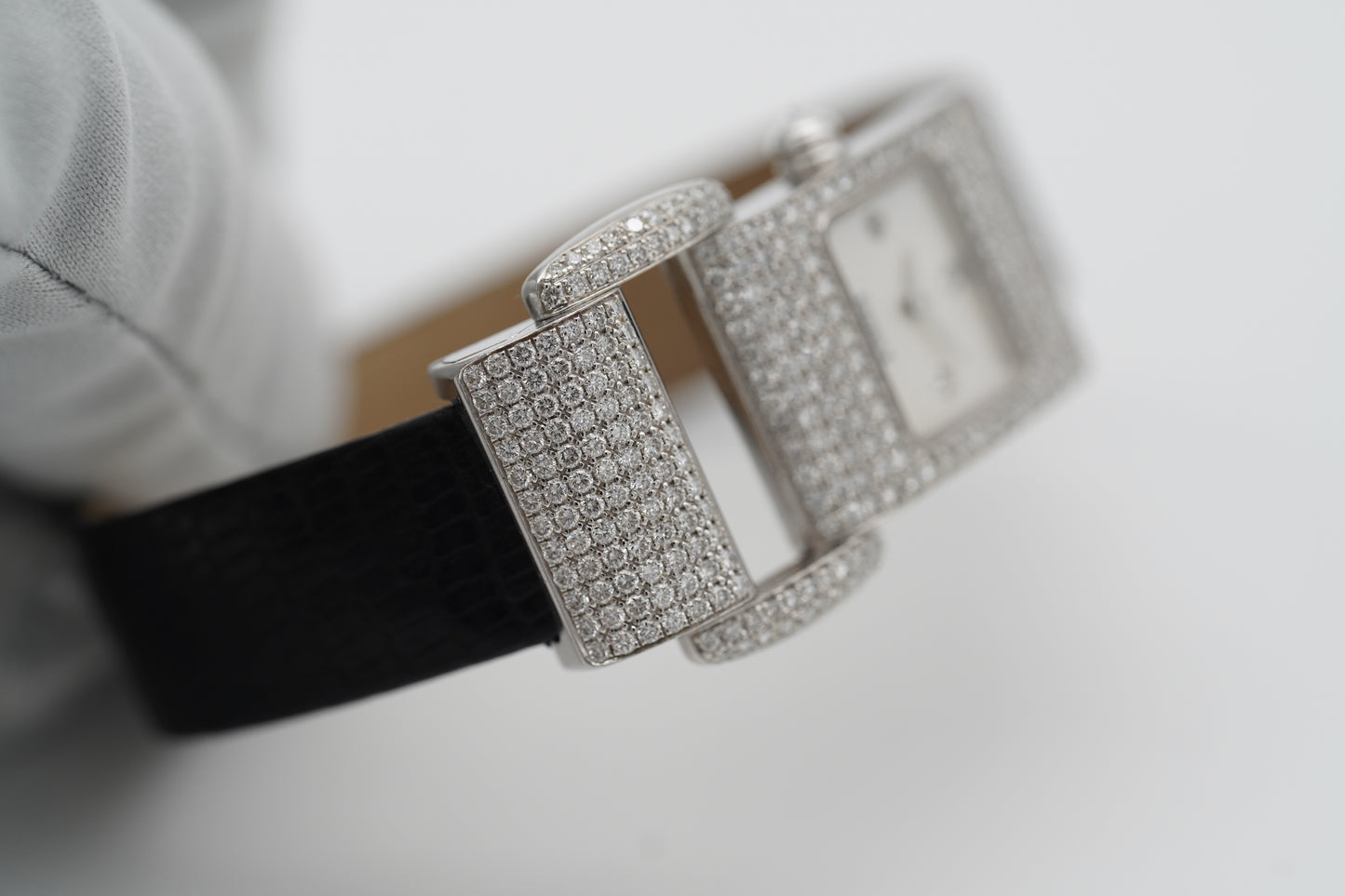 Piaget Miss Protocole Diamant 5225 Perlmutt 18k Weißgold