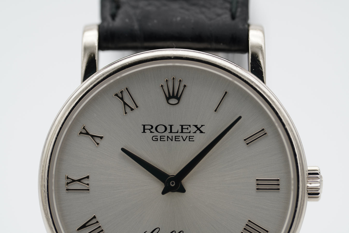 Rolex Cellini Classic 5115/9 18k Weißgold Papiere 2007 RSC Service 2025