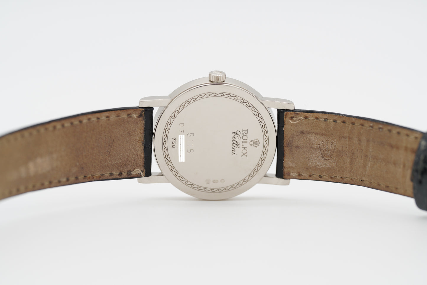 Rolex Cellini Classic 5115/9 18k Weißgold Papiere 2007 RSC Service 2025