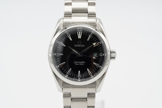 Omega Seamaster Aqua Terra 36,2 Quarz 2518.50 Schwarz 2008