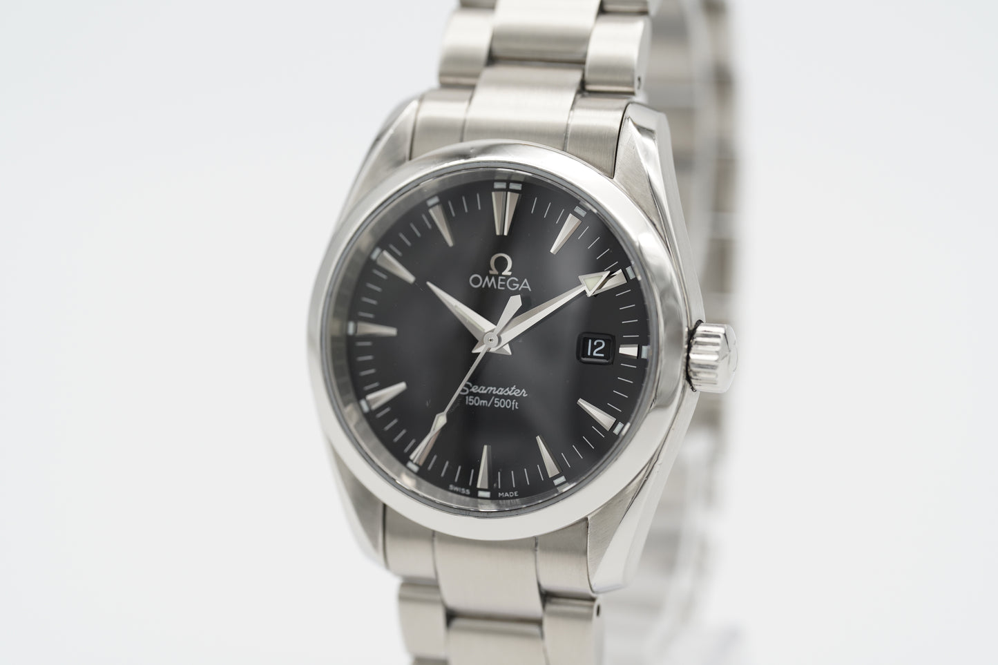 Omega Seamaster Aqua Terra 36,2 Quarz 2518.50 Schwarz 2008