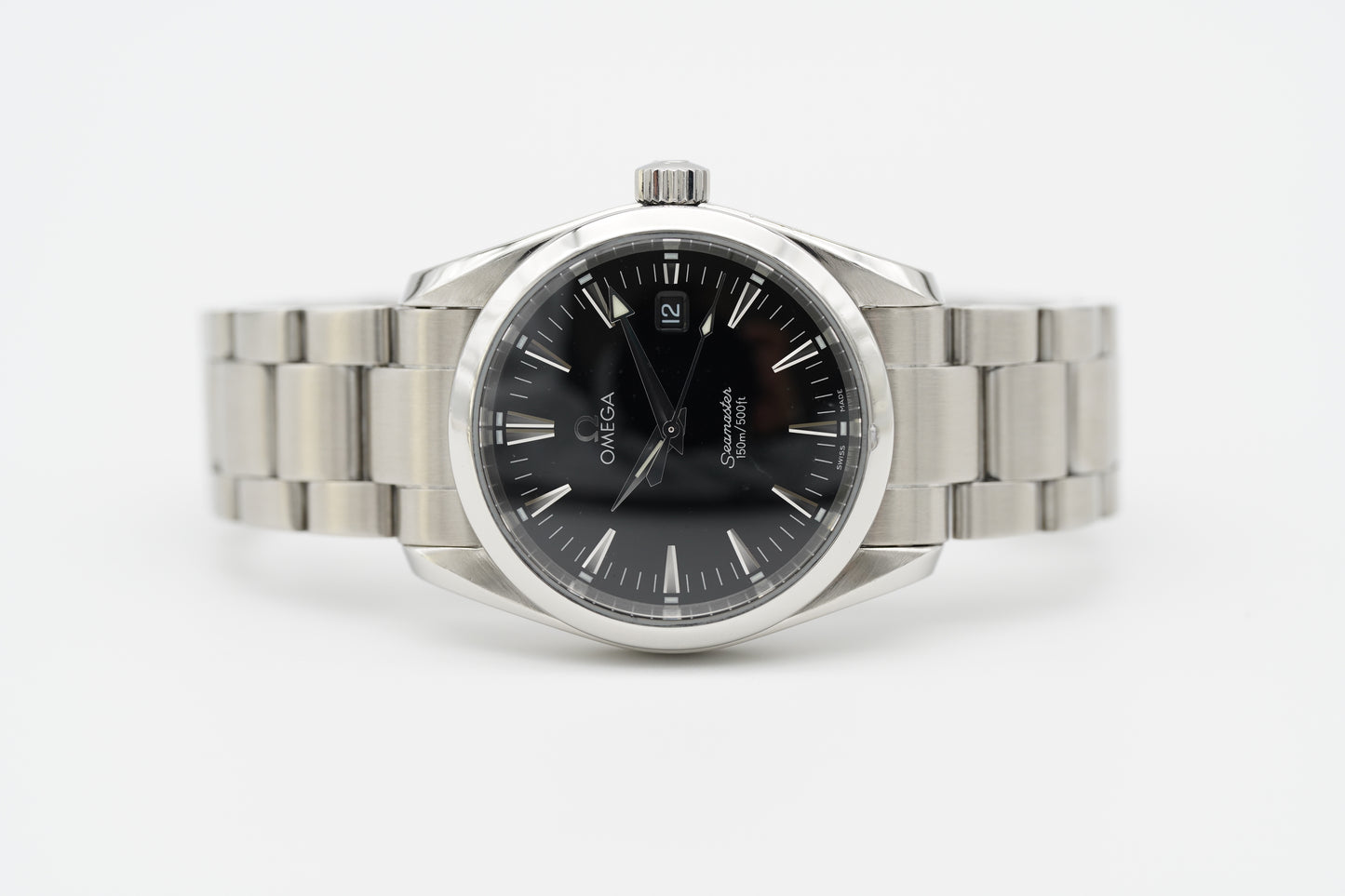 Omega Seamaster Aqua Terra 36,2 Quarz 2518.50 Schwarz 2008