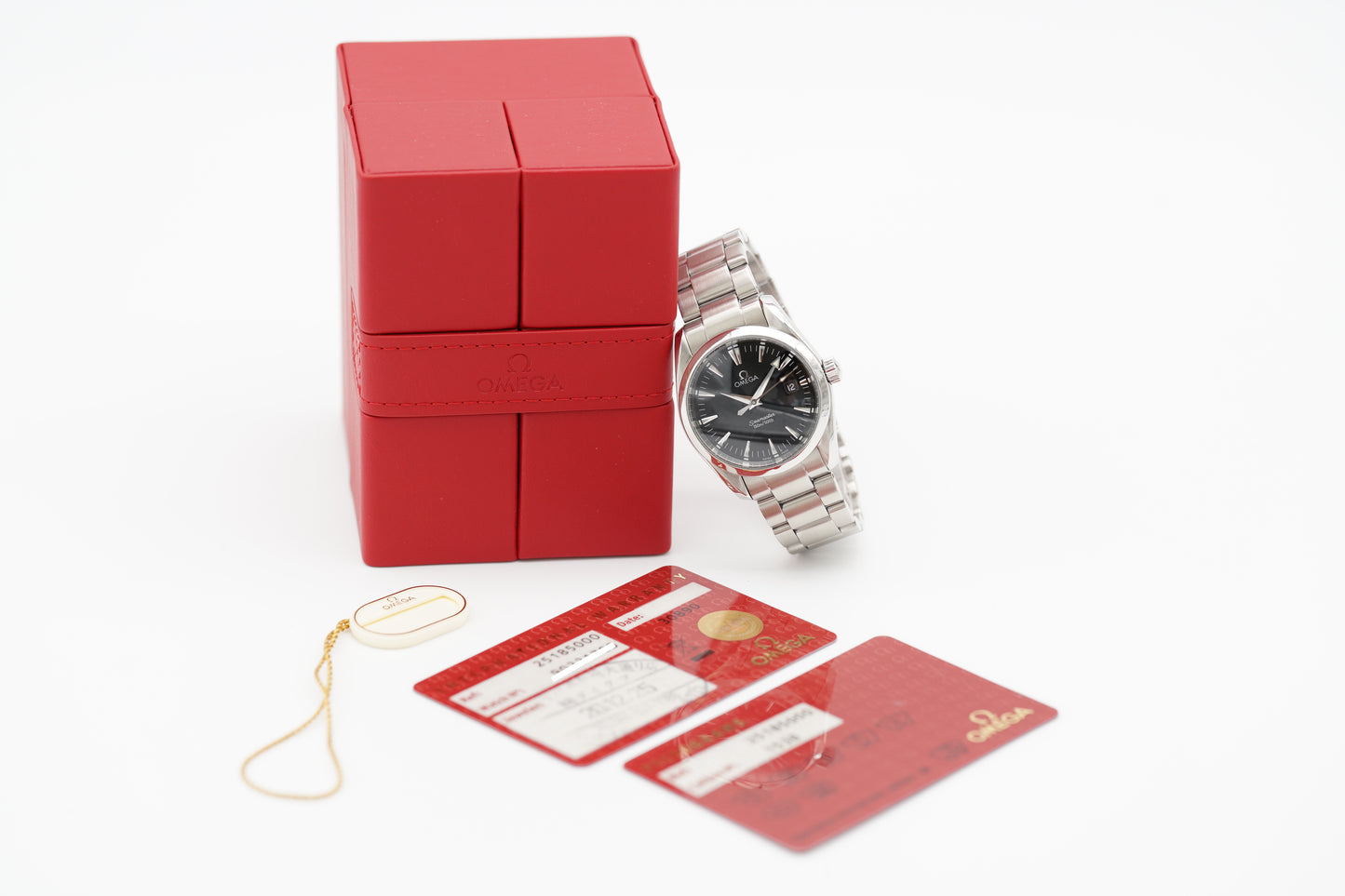 Omega Seamaster Aqua Terra 36,2 Quarz 2518.50 Schwarz 2008