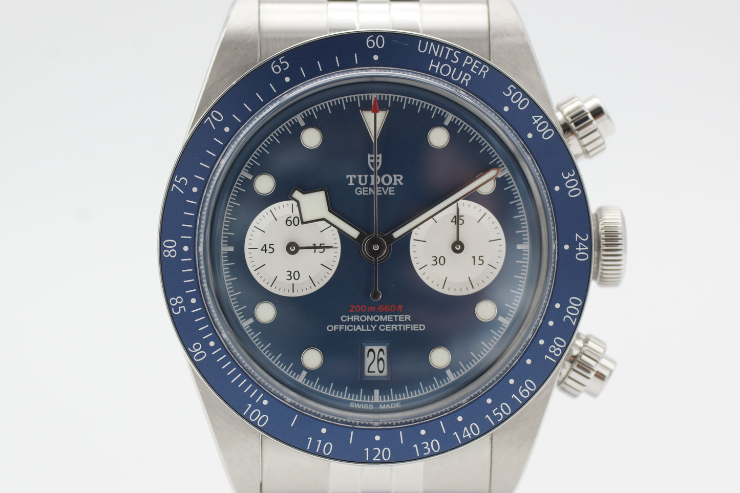 Tudor Black Bay Chrono 79360B Blau Full-Set 2025