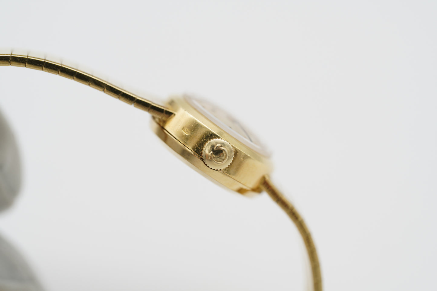 Omega Ladymatic 18k Gelbgold Damenuhr inkl. Box 35g