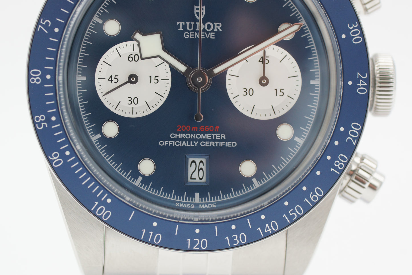 Tudor Black Bay Chrono 79360B Blau Full-Set 2025