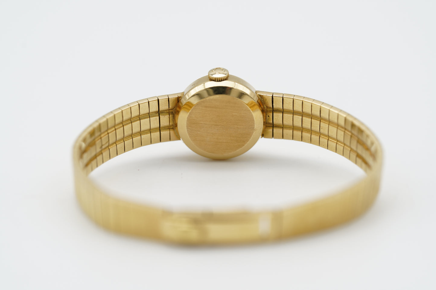 Omega Ladymatic 18k Gelbgold Damenuhr inkl. Box 35g
