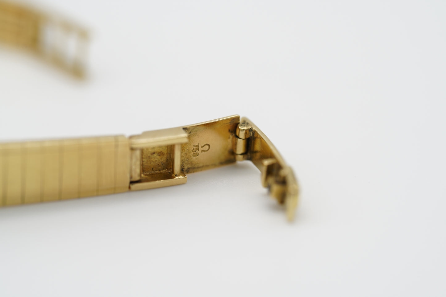 Omega Ladymatic 18k Gelbgold Damenuhr inkl. Box 35g