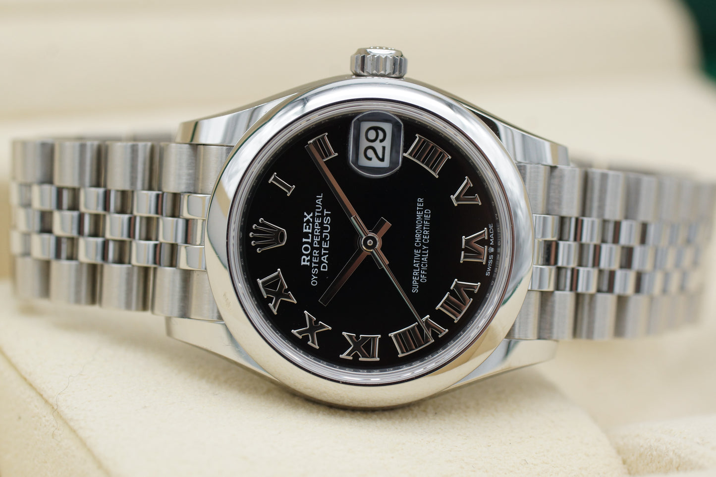 Rolex Datejust 31 Schwarz 278240 Full-Set 2023