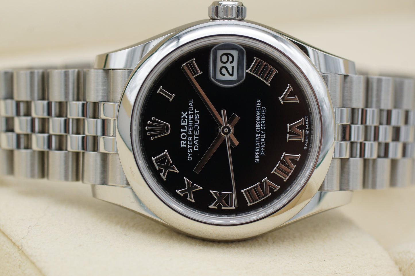 Rolex Datejust 31 Schwarz 278240 Full-Set 2023