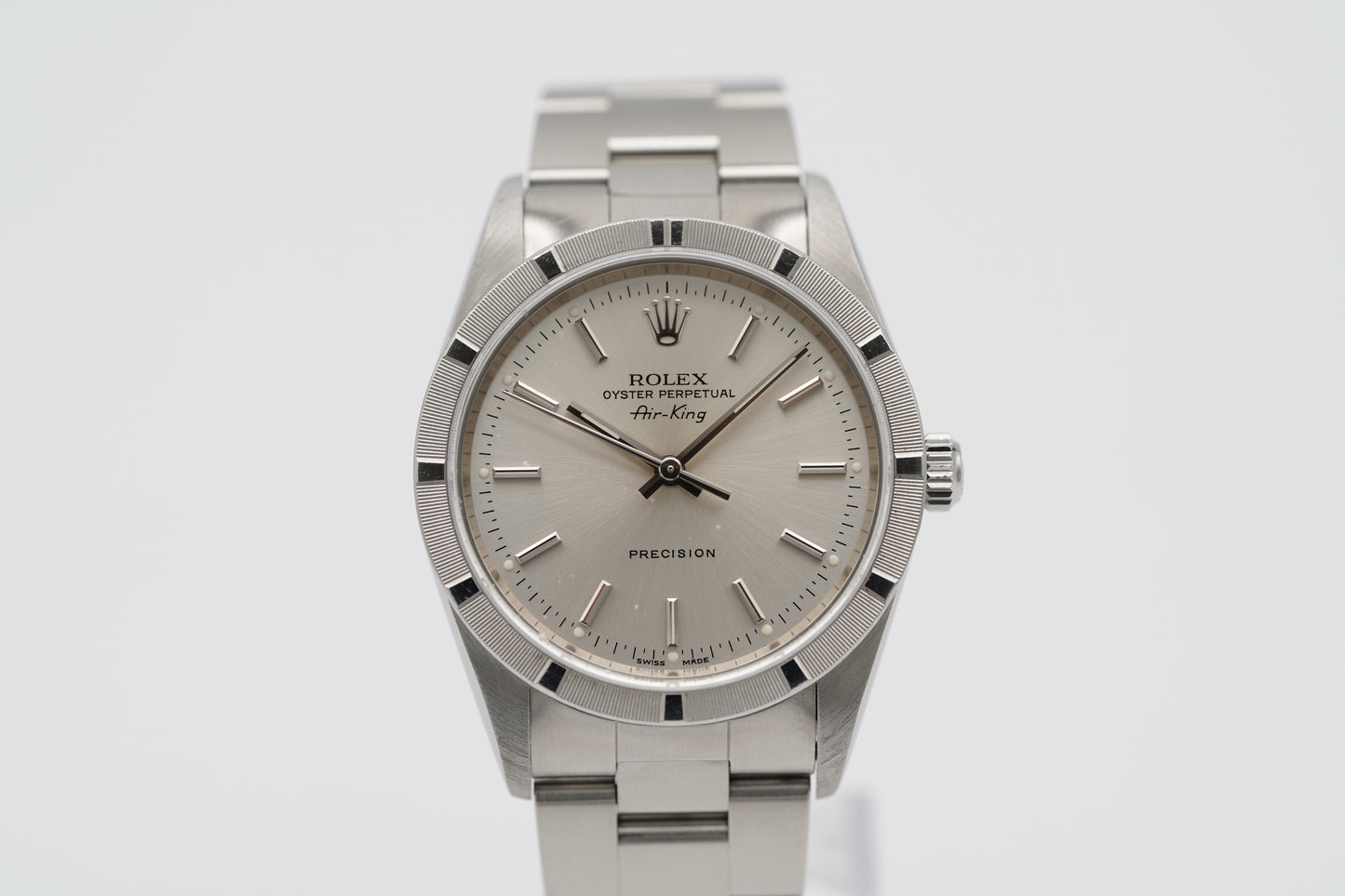 Rolex Air-King 14010M Silber 2005