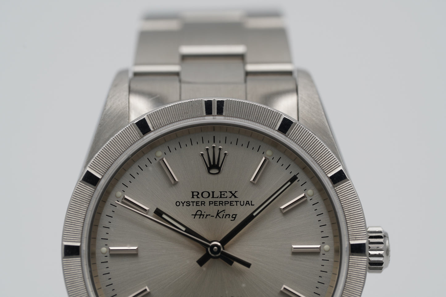 Rolex Air-King 14010M Silber 2005