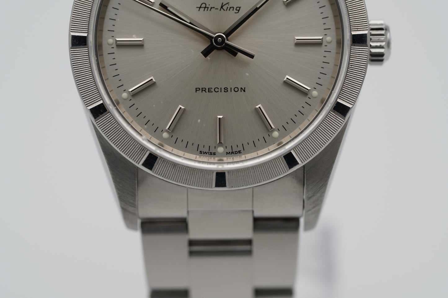Rolex Air-King 14010M Silber 2005