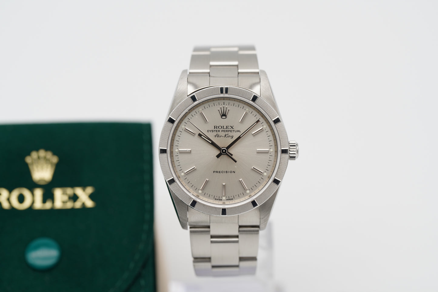 Rolex Air-King 14010M Silber 2005