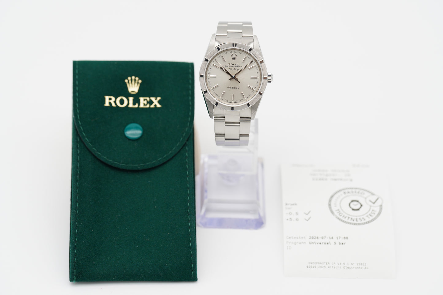 Rolex Air-King 14010M Silber 2005
